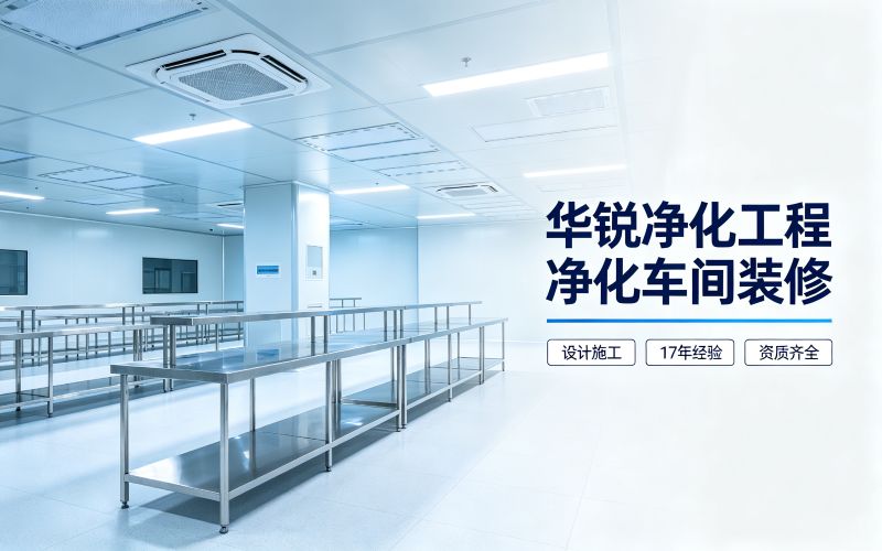 成都净化车间装修｜无尘车间施工｜洁净室建设工程案例