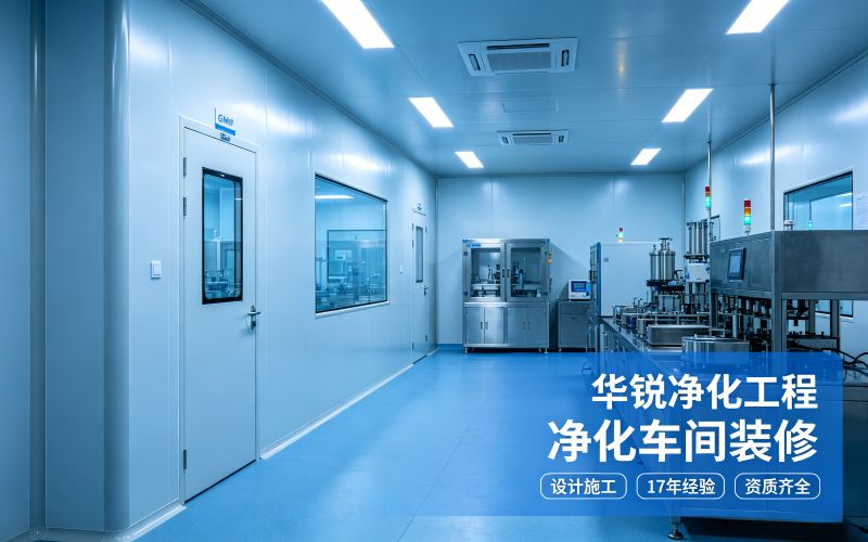 重庆净化车间装修｜无尘车间施工｜洁净室建设工程案例